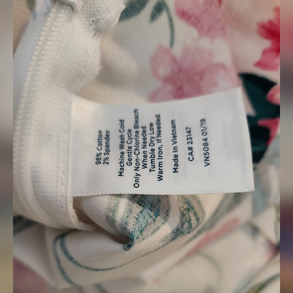 Women's RSVP Talbots Lemon Blouse Top Audrey Shell, Size 12 - Picture 3 of 6